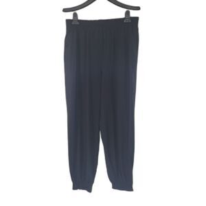 Athleta Savannah Jogger Black High Waist Pull On